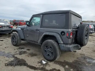 2022 Jeep Wrangler Sport with VIN 1C4HJXAG3NW273779, listed as a Copart auction lot 38882894 with 32,206 mi miles and . Bid and sale history available at DreamBid. Image 2.