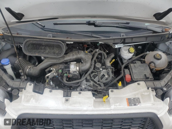 2023 Ford Transit Cargo with VIN 1FTBR2Y84PKA78073, listed as a Copart auction lot 81156644 with 10,562 mi miles and Clean Title. Bid and sale history available at DreamBid. Image 11.