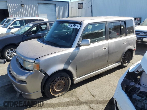 2006 Scion xB with VIN JTLKT324164054415, listed as a Copart auction lot 70829274 with 89,183 mi miles and Salvage Title. Bid and sale history available at DreamBid. Image 1.