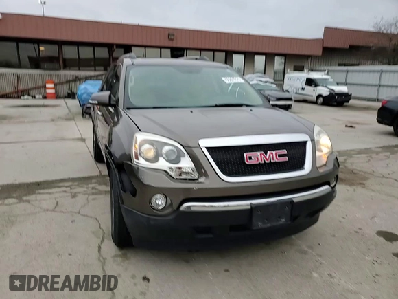 2010 GMC Acadia SLT1 with VIN 1GKLVMED8AJ174058, listed as a Copart auction lot 50863025 with 162,022 mi miles and Salvage Title. Bid and sale history available at carsss.com. Image 12.