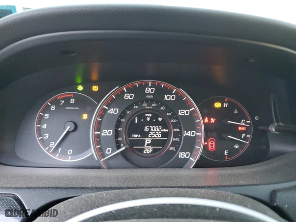 2014 Honda Accord Sedan Sport with VIN 1HGCR2F53EA051805, listed as a Copart auction lot 87460784 with 167,082 mi miles and Non Repairable. Bid and sale history available at carsss.com. Image 9.