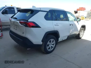 2024 Toyota RAV4 LE with VIN 2T3G1RFV8RC410803, listed as a IAAI auction lot 41897107 with 77,555 mi miles. Bid and sale history available at carsss.com. Image 3.