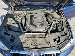 2021 BMW 5 Series 540i with VIN WBA53BJ05MWX16285, listed as a Copart auction lot 52415425 with 79,497 mi miles and Salvage Title. Bid and sale history available at DreamBid. Image 13.