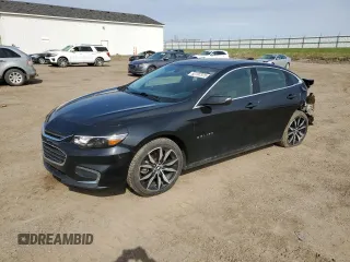 2018 Chevrolet Malibu LT with VIN 1G1ZD5ST5JF162813, listed as a Copart auction lot 52797375 with 75,024 mi miles and Clean Title. Bid and sale history available at carsss.com. Image 1.