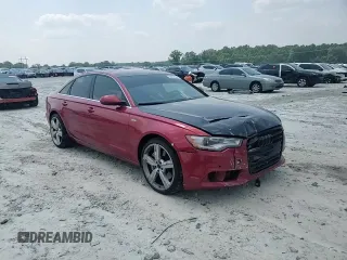 2013 Audi A6 Premium Plus with VIN WAUGGAFC8DN018723, listed as a Copart auction lot 59459965 with 99,164 mi miles and Salvage title. Bid and sale history available at DreamBid. Image 13.
