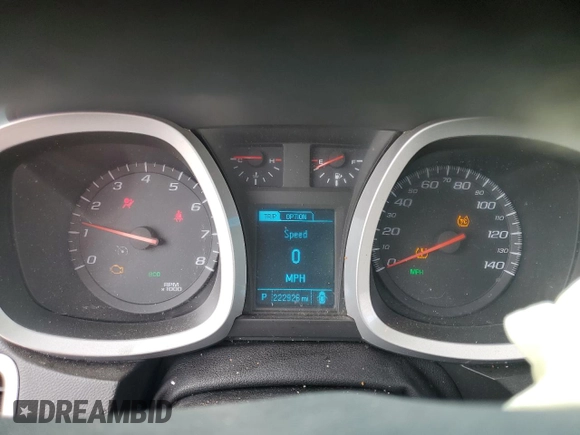 2017 Chevrolet Equinox LT with VIN 2GNALCEK5H6204777, listed as a Copart auction lot 54115965 with 222,926 mi miles and Salvage Title. Bid and sale history available at DreamBid. Image 9.