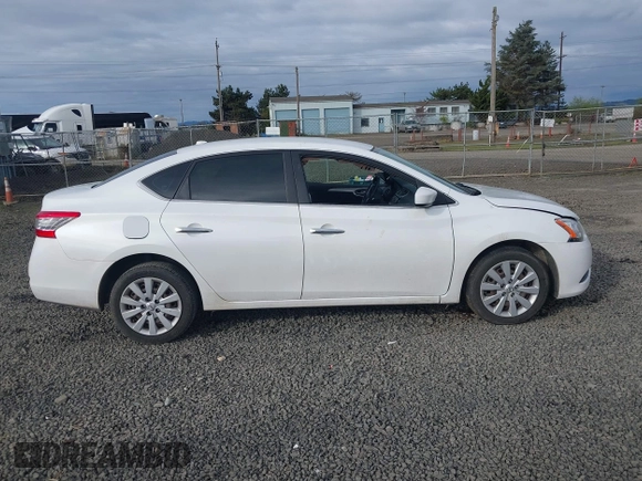 2015 Nissan Sentra SV with VIN 3N1AB7AP9FY339375, listed as a IAAI auction lot 41973068 with Not Provided miles and . Bid and sale history available at DreamBid. Image 13.