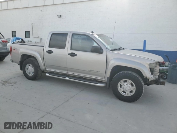 2004 GMC Canyon 1SB SLE Z85 with VIN 1GTDT136948181668, listed as a Copart auction lot 47780585 with 281,664 mi miles and Salvage Title. Bid and sale history available at carsss.com. Image 4.