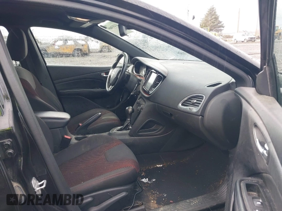 2015 Dodge Dart SXT with VIN 1C3CDFBB8FD267363, listed as a IAAI auction lot 41493009 with 62,268 mi miles. Bid and sale history available at carsss.com. Image 5.