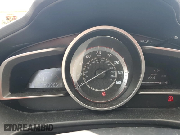 2016 Mazda Mazda3 i Grand Touring with VIN JM1BM1X72G1305560, listed as a Copart auction lot 52333205 with 158,906 mi miles and Salvage Title. Bid and sale history available at carsss.com. Image 9.