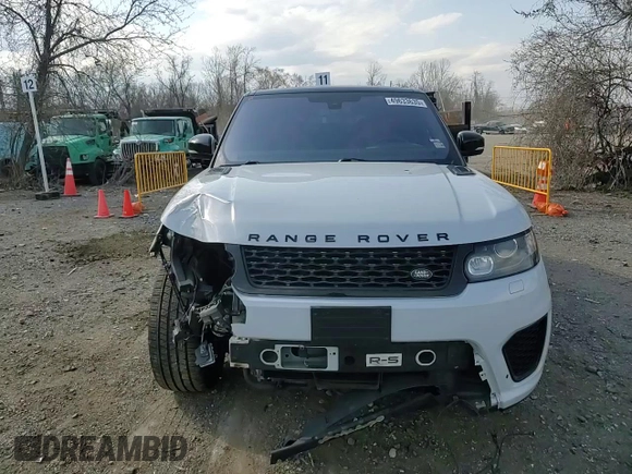 2016 Land Rover Range Rover Sport SVR z VIN SALWZ2EF9GA586204, wystawiony jako Copart lot #49633635 z przebiegiem 86 019 mil mil oraz Szkoda całkowita • Salvage title. Historia ofert i sprzedaży dostępna na DreamBid. Obrazek 12.