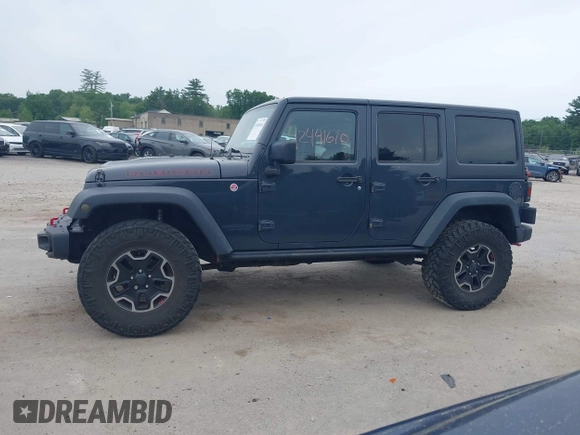 2016 Jeep Wrangler Unlimited Rubicon with VIN 1C4HJWFG6GL346862, listed as a IAAI auction lot 42441610 with 94,227 mi miles and . Bid and sale history available at DreamBid. Image 14.