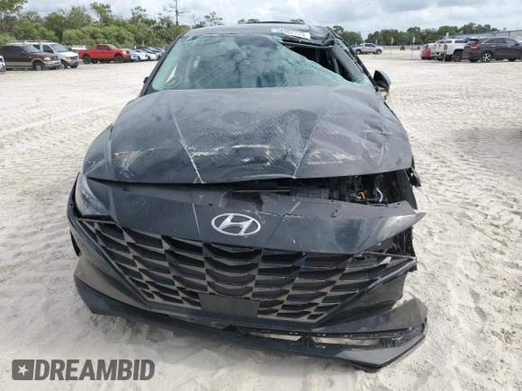 2023 Hyundai Elantra Limited z VIN KMHLP4AG4PU533866, wystawiony jako Copart lot #54982295 z przebiegiem 47 309 mil mil oraz Nie do naprawy • Non repairable. Historia ofert i sprzedaży dostępna na DreamBid. Obrazek 5.