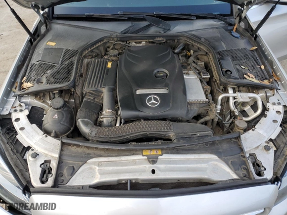 2016 Mercedes-Benz C-Class C 300 with VIN 55SWF4JB2GU101065, listed as a Copart auction lot 45393175 with 151,858 mi miles and Salvage Title. Bid and sale history available at carsss.com. Image 12.