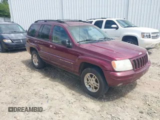 1999 Jeep Grand Cherokee Limited with VIN 1J4G268S5XC529951, listed as a IAAI auction lot 42317713 with 188,001 mi miles and . Bid and sale history available at DreamBid. Image 1.