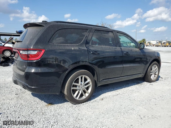 2024 Dodge Durango GT Plus with VIN 1C4RDJDG1RC133077, listed as a Copart auction lot 44971095 with NaN miles and Salvage Title. Bid and sale history available at carsss.com. Image 3.