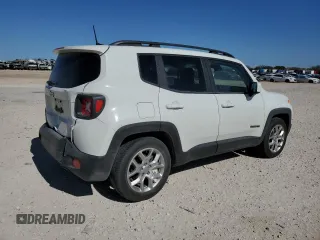 2017 Jeep Renegade Latitude with VIN ZACCJABB4HPG67092, listed as a Copart auction lot 42410215 with 122,085 mi miles and Salvage Title. Bid and sale history available at carsss.com. Image 3.