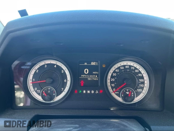 2013 Ram 1500 Express with VIN 3C6JR6AT2DG536530, listed as a IAAI auction lot 42196852 with 98,174 mi miles and . Bid and sale history available at DreamBid. Image 7.