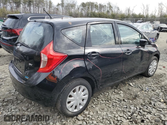 2015 Nissan Note SV with VIN 3N1CE2CP7FL424616, listed as a Copart auction lot 44236375 with 66,932 mi miles and Salvage Title. Bid and sale history available at DreamBid. Image 3.