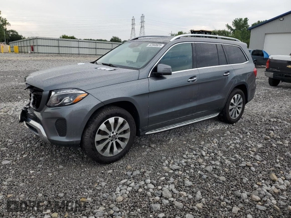 2019 Mercedes-Benz GLS 450 with VIN 4JGDF6EE5KB227307, listed as a Copart auction lot 62868825 with 56,374 mi miles and Salvage title. Bid and sale history available at DreamBid. Image 1.