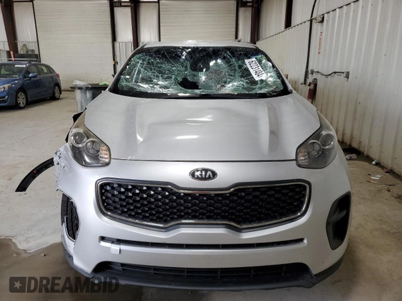 2018 Kia Sportage LX with VIN KNDPM3AC4J7375184, listed as a Copart auction lot 62231484 with 124,179 mi miles and Salvage Title. Bid and sale history available at carsss.com. Image 5.