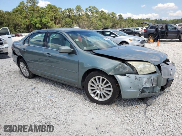 2006 Mercury Milan Premier with VIN 3MEFM08186R655848, listed as a Copart auction lot 71930704 with 152,949 mi miles and Salvage Title. Bid and sale history available at carsss.com. Image 4.