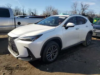 2022 Lexus NX with VIN JTJGGCEZXN2002785, listed as a Copart auction lot 86836424 with 27,913 mi miles and Salvage Title. Bid and sale history available at carsss.com. Image 1.