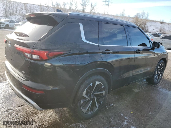 2023 Mitsubishi Outlander SEL with VIN JA4J3VA84PZ059615, listed as a Copart auction lot 42024155 with 93,762 mi miles and Salvage Title. Bid and sale history available at carsss.com. Image 3.