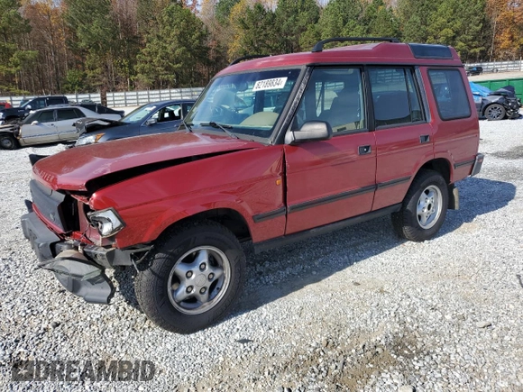 1997 Land Rover Discovery SD z VIN SALJY1248VA719378, wystawiony jako Copart lot #82189834 z przebiegiem 136 302 mil mil oraz Szkoda całkowita • Salvage title. Historia ofert i sprzedaży dostępna na DreamBid. Obrazek 1.