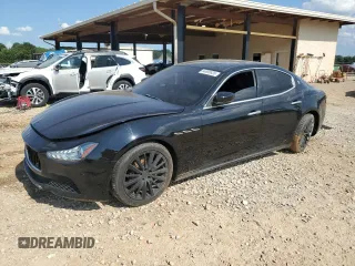 2017 Maserati Ghibli with VIN ZAM57XSL5H1226439, listed as a Copart auction lot 64688835 with 54,639 mi miles and Clean title. Bid and sale history available at DreamBid. Image 1.