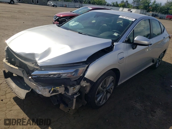 2018 Honda Clarity Plug-In Hybrid with VIN JHMZC5F16JC020957, listed as a Copart auction lot 58103544 with 117,141 mi miles and Salvage Title. Bid and sale history available at carsss.com. Image 1.