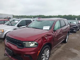 2023 Dodge Durango GT with VIN 1C4RDJDG3PC687833, listed as a IAAI auction lot 42491679 with 47,380 mi miles and . Bid and sale history available at DreamBid. Image 6.