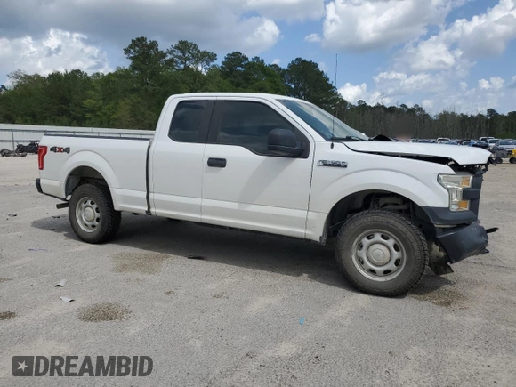 2017 Ford F-150 XL with VIN 1FTEX1E84HFA89246, listed as a Copart auction lot 51605915 with 98,702 mi miles and Salvage title. Bid and sale history available at DreamBid. Image 4.