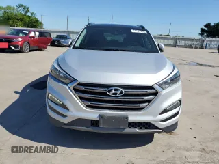 2016 Hyundai Tucson Limited with VIN KM8J33A25GU148656, listed as a Copart auction lot 54131985 with 71,340 mi miles and Salvage Title. Bid and sale history available at carsss.com. Image 5.