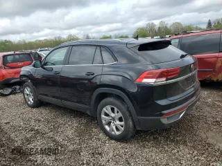 2020 Volkswagen Atlas S z VIN 1V2GC2CA7LC203295, wystawiony jako Copart lot #55988825 z przebiegiem 45 414 mil mil oraz Szkoda całkowita • Salvage title. Historia ofert i sprzedaży dostępna na DreamBid. Obrazek 2.