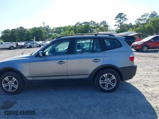2005 BMW X3 3.0i with VIN WBXPA93445WD16297, listed as a IAAI auction lot 42073854 with 216,545 mi miles. Bid and sale history available at carsss.com. Image 14.