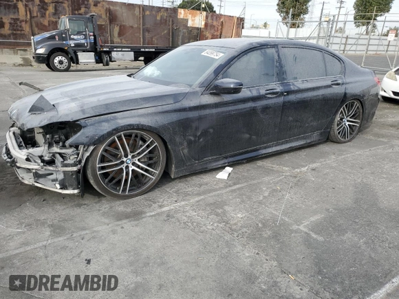 2018 BMW 7 Series ALPINA B7 xDrive with VIN WBA7F2C53JG424066, listed as a Copart auction lot 84099754 with 68,136 mi miles and Salvage Title. Bid and sale history available at carsss.com. Image 1.
