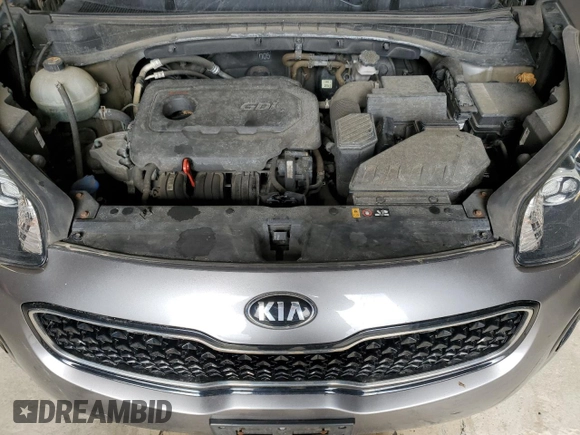2018 Kia Sportage LX with VIN KNDPMCAC0J7440502, listed as a Copart auction lot 50199215 with 117,566 mi miles and Salvage Title. Bid and sale history available at carsss.com. Image 12.