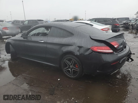 2019 Mercedes-Benz C 300 with VIN WDDWJ8EB4KF931378, listed as a Copart auction lot 80701354 with 49,780 mi miles and Salvage Title. Bid and sale history available at DreamBid. Image 2.