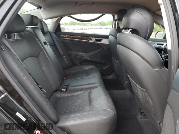 2015 Hyundai Genesis 3.8L z VIN KMHGN4JE8FU068108, wystawiony jako Copart lot #53725975 z przebiegiem 128 743 mil mil oraz Szkoda całkowita • Salvage title. Historia ofert i sprzedaży dostępna na DreamBid. Obrazek 10.