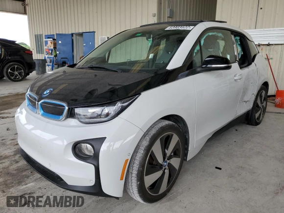 2017 BMW i3 with VIN WBY1Z8C39HV893538, listed as a Copart auction lot 63903522 with 27,830 mi miles. Bid and sale history available at carsss.com. Image 2.