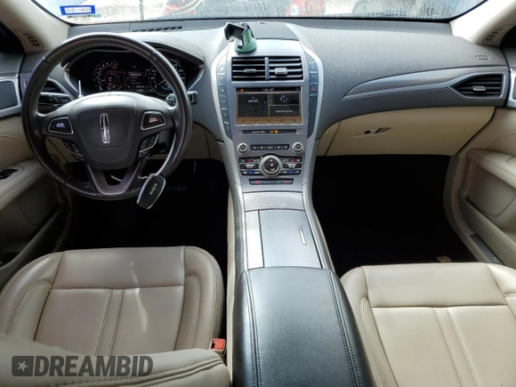 2019 Lincoln MKZ Standard with VIN 3LN6L5A96KR632253, listed as a Copart auction lot 85334954 with 91,544 mi miles and Salvage Title. Bid and sale history available at carsss.com. Image 8.