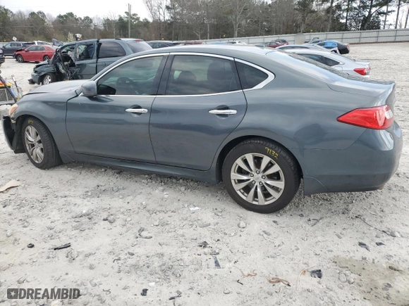 2012 Infiniti M37 with VIN JN1BY1APXCM335754, listed as a Copart auction lot 47566225 with 243994 miles and Salvage Title. Bid and sale history available at carsss.com. Image 2.