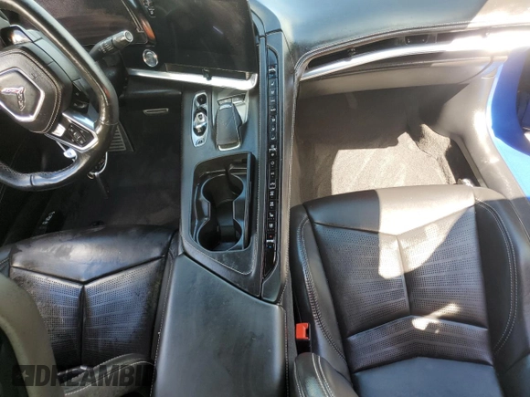 2020 Chevrolet Corvette 3LT with VIN 1G1Y83D42L5111871, listed as a Copart auction lot 73937614 with 26,692 mi miles and Non Repairable. Bid and sale history available at carsss.com. Image 8.