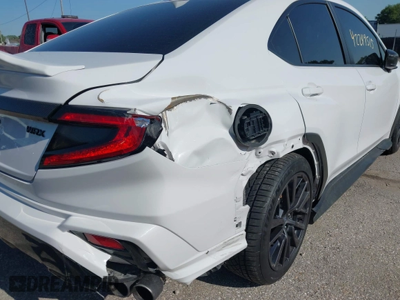 2022 Subaru WRX Premium with VIN JF1VBAF63N9003498, listed as a IAAI auction lot 42249515 with 33,796 mi miles and . Bid and sale history available at DreamBid. Image 6.