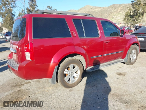 2008 Nissan Pathfinder S with VIN 5N1AR18U88C641331, listed as a IAAI auction lot 41667646 with 170,762 mi miles. Bid and sale history available at carsss.com. Image 4.