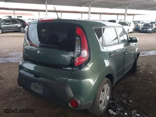 2014 Kia Soul with VIN KNDJN2A27E7036140, listed as a IAAI auction lot 41448167 with 105,567 mi miles. Bid and sale history available at carsss.com. Image 4.
