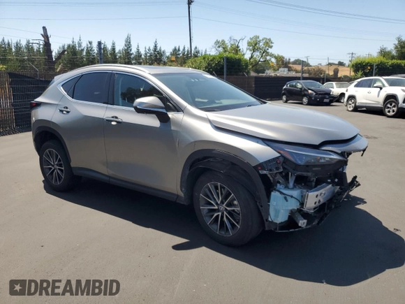 2024 Lexus NX 350h Premium with VIN 2T2GKCEZ8RC019377, listed as a Copart auction lot 55888845 with 26,001 mi miles and Salvage title. Bid and sale history available at DreamBid. Image 4.