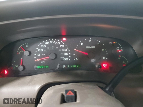 2002 Ford Excursion Limited z VIN 1FMNU43S22EB80551, wystawiony jako Copart lot #44629455 z przebiegiem 182 013 mil mil oraz Szkoda całkowita • Salvage title. Historia ofert i sprzedaży dostępna na DreamBid. Obrazek 9.
