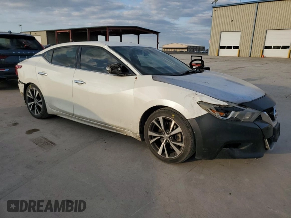 2018 Nissan Maxima S with VIN 1N4AA6AP3JC395054, listed as a Copart auction lot 47138095 with 132,069 mi miles and Salvage Title. Bid and sale history available at DreamBid. Image 4.
